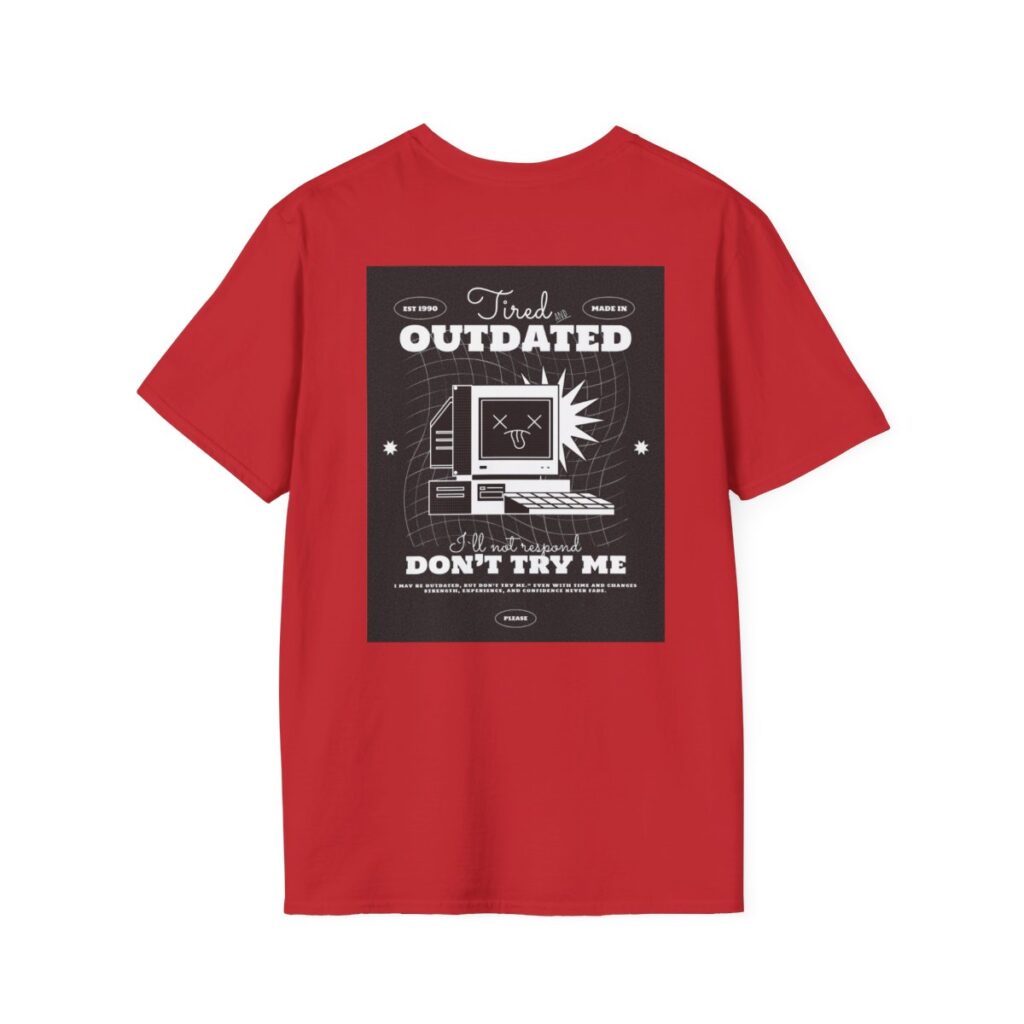 outdated retro computer tee outdated dont try me vintage tech t shirt